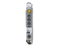 QOLTEC Quick Switch, 6 gniazd, 3m, szara 50166 - 462010 - zdjęcie 4